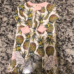 Rosie Pope pineapple pajamas 12 months